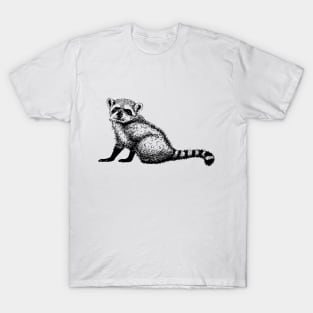Crab-eating Raccoon T-Shirt